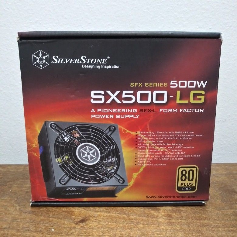 SilverStone SX500-LG 500W SFX Power Supply