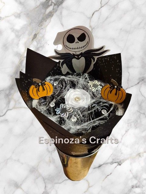 Spooky Bouquet Eternal Roses $25 Each
