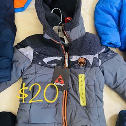 Snow Jacket Size 5 For Boys 