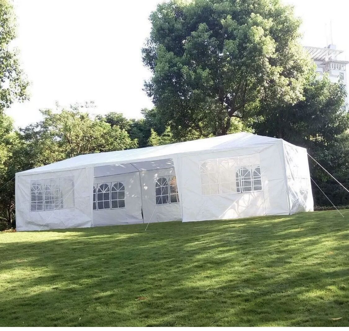 10'x 30' Party Tent Outdoor Heavy with 5-8 Removeable Walls