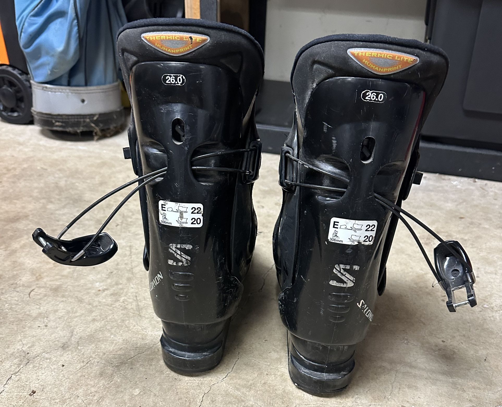 Salomon Optima Ultra Light Ski Boot-Size 26
