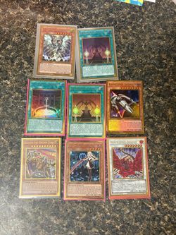 Golden yugioh cards