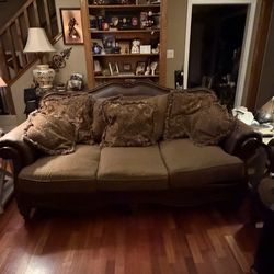 Couch and love seat