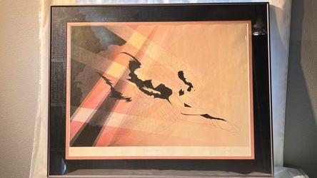 Joseph Rosenthal Limited Edition Print – “Barbara on the Swan” – 59/500