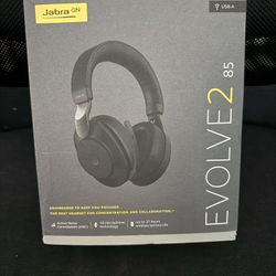 Jabra Evolve2 85 Wireless Headphones – USB-A | Like New! 🔥