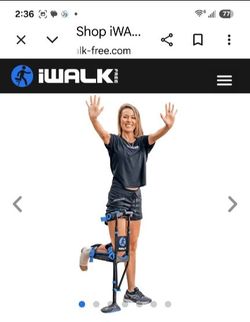 iWalk 2.0 hands free walking assistance