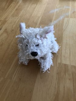 GANZ Lil’ Kinz White Terrier 