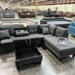 Sectional Sofa New In Box 