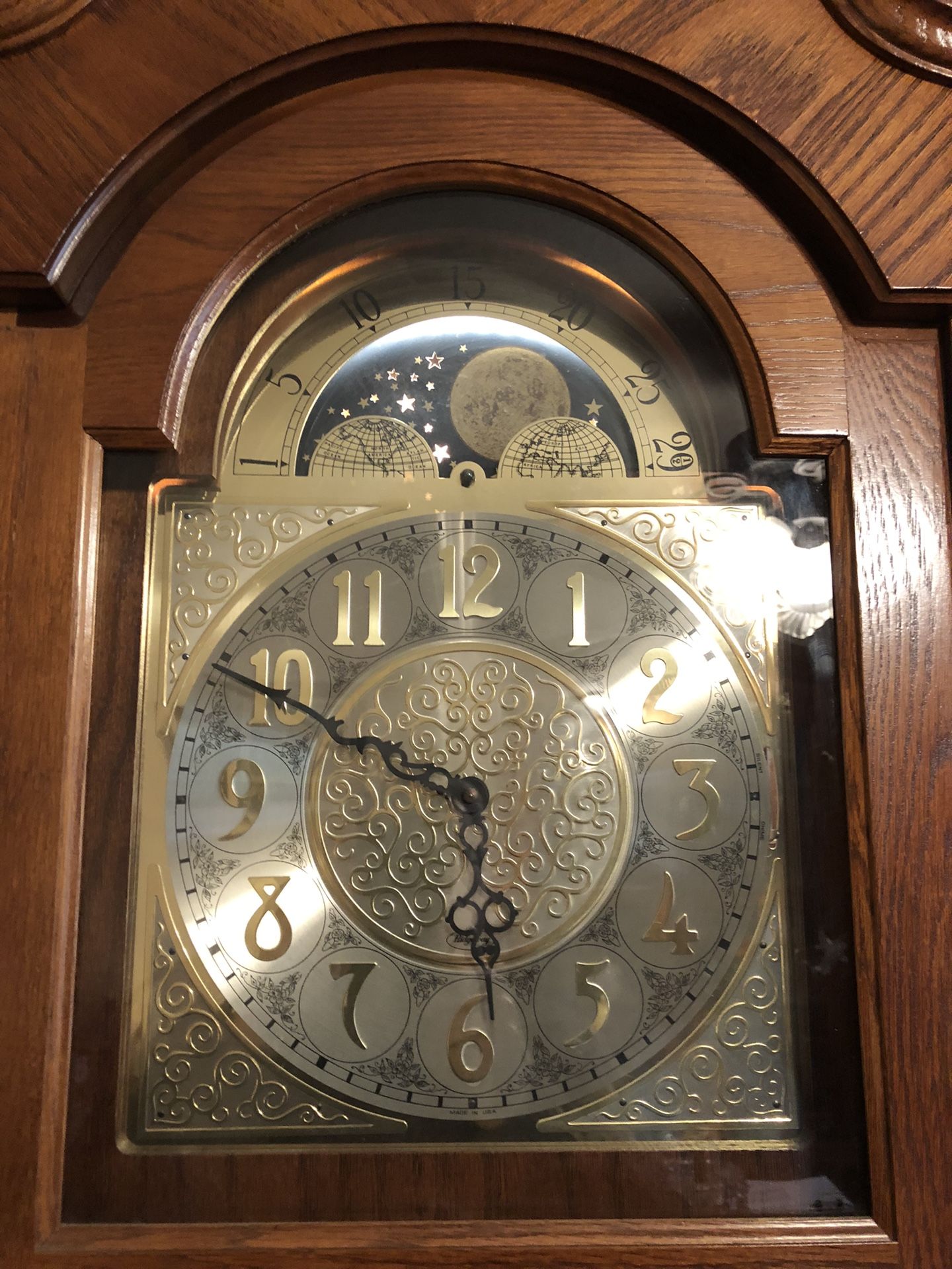 Ridgeway Grandfather Clock Richardson Curio for Sale in San Dimas, CA