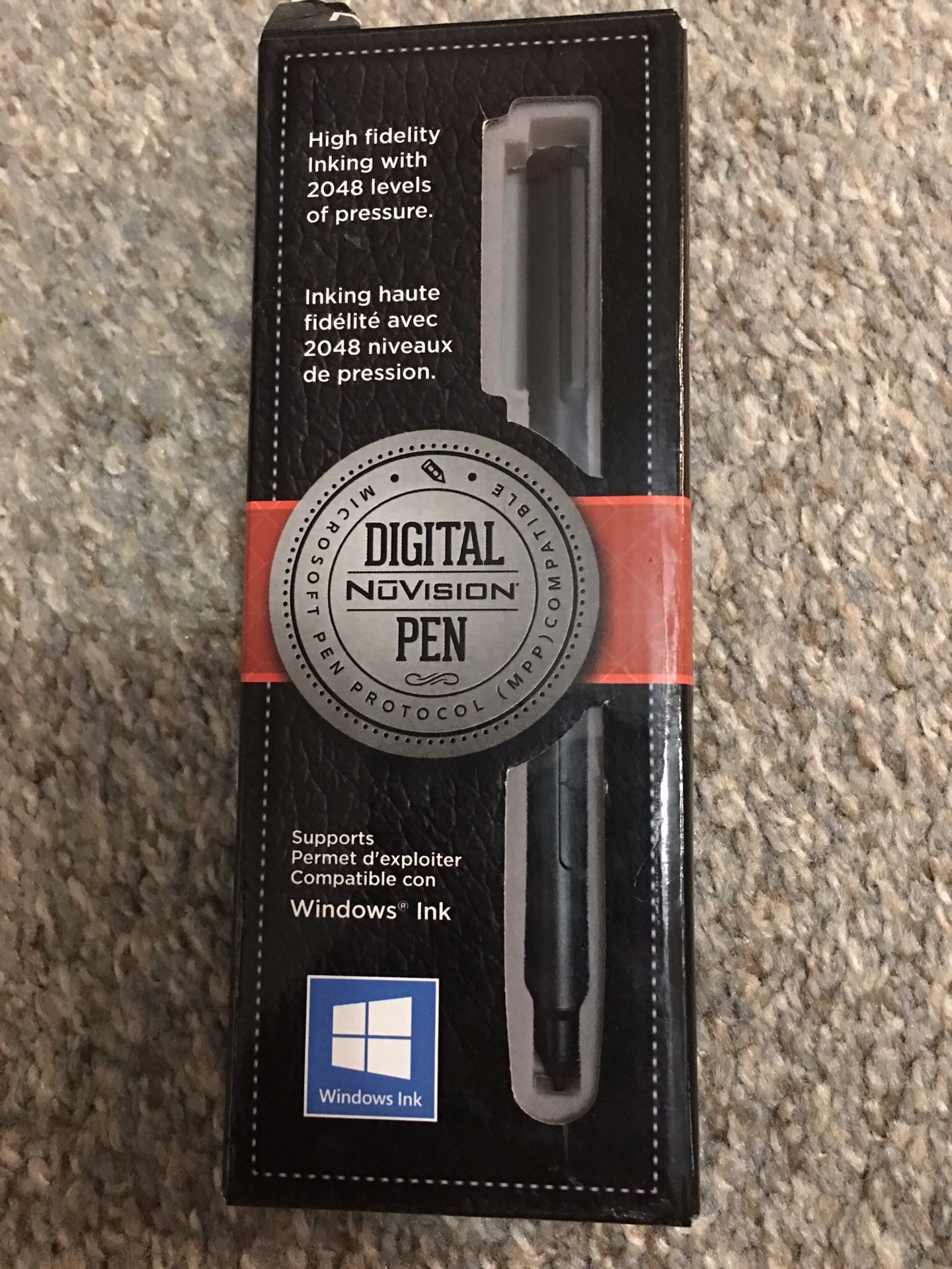 Nuvision Digital Pen Stylus Microsoft Surface Tablet Windows Ink NEW TPEN-H1BK