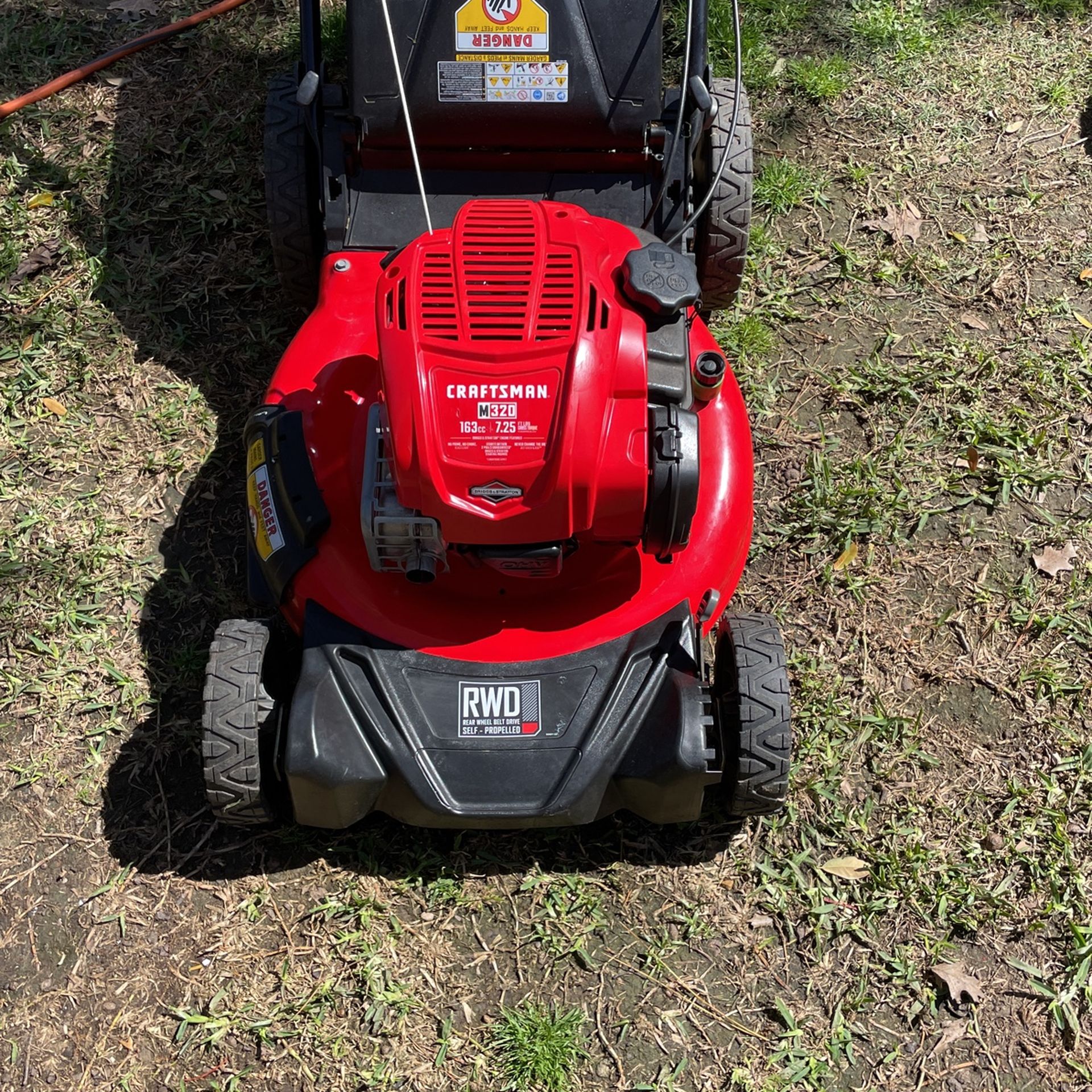 Craftsman M320 Front Wheel Craftsman Self Propelled Lawn Mower