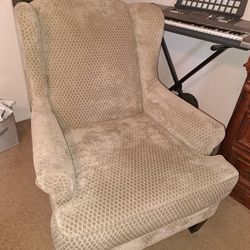 Beautiful Beige Sitting Chair 