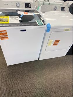 MAYTAG WASHER AND DRYER SET ON SALE|WARRANTY