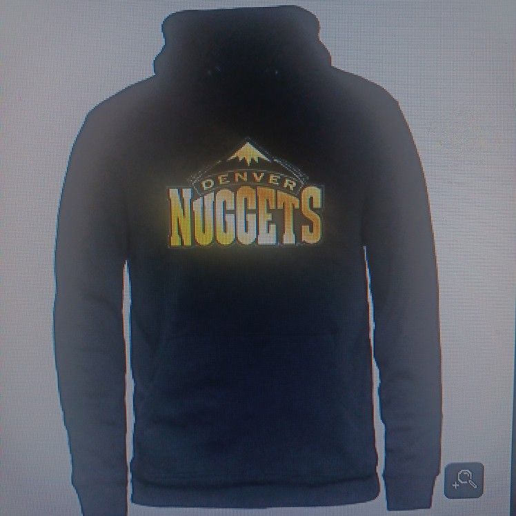Black Denver NUGGETS Hoodies 8 UNISEX SIZES