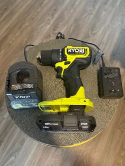 Ryobi batter operated drill