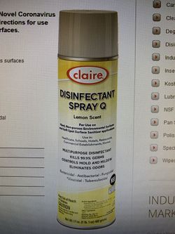 Disinfectant spray