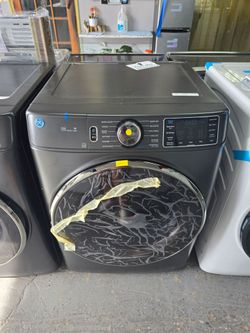 GE Front Load Electric Dryer Diamond Gray