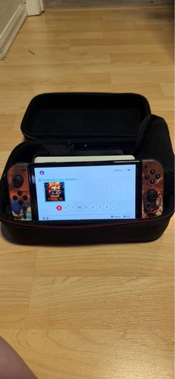 Nintendo switch oled with case, charger and dock, hdmi, wrist straps (has sonic joycons ) Hill trade cash only see my other listings for more gaming s