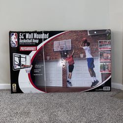 54” Wall Mounted Basketball Hoop