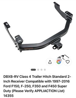Ford F150 - DBXB-RV Class 4 Trailer Hitch 2-Inch Receiver