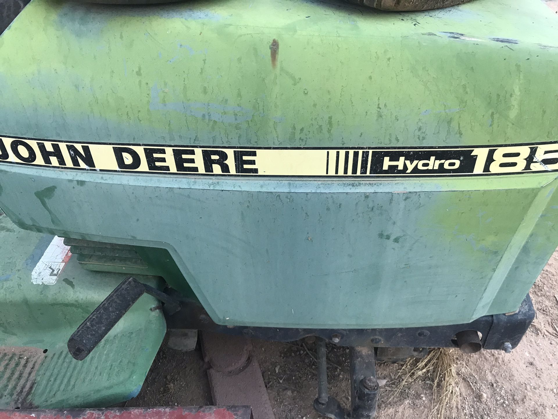 John Deere lawn mower
