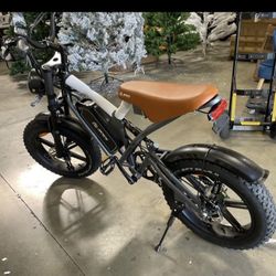 New JANSNO X50 Fat Tire Electric Bike for Adults NFC Display Ebike
