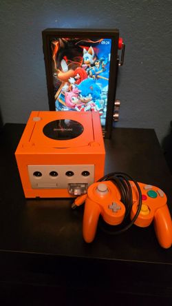 Gamecube spice orange w/picoboot 128gb