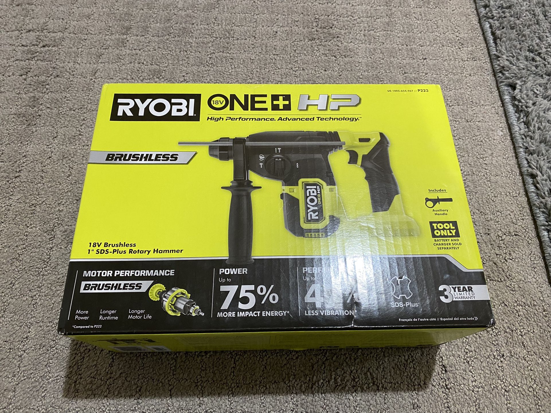 Ryobi One+ Hp Hammer Drill