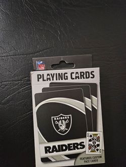 NFL Las Vegas Raiders Playing Cards