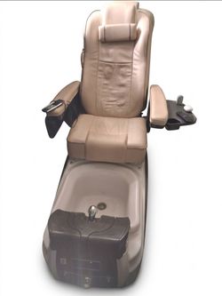 Pedicure Spa Chair with Massage and Foot Basin