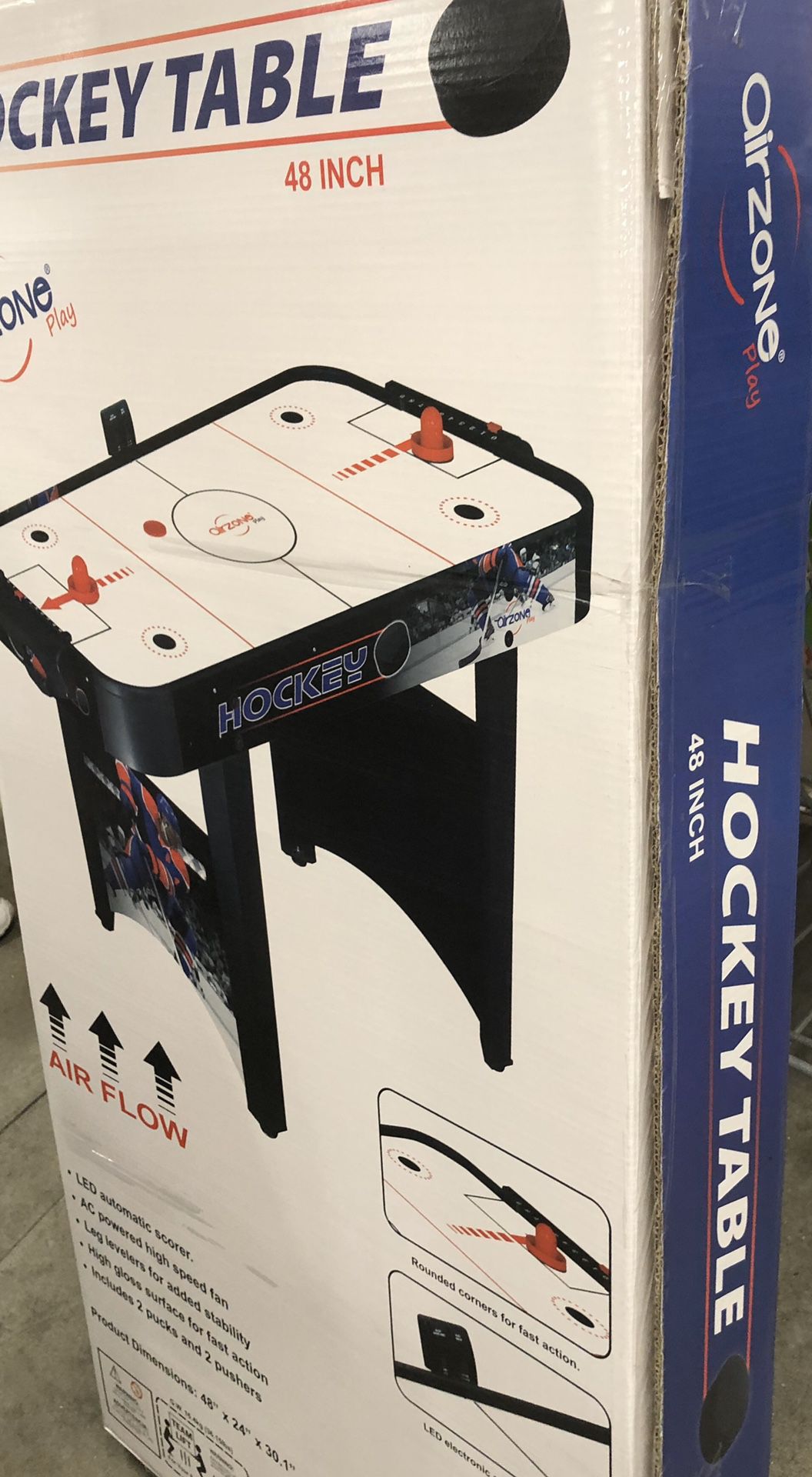 Air hockey table $80