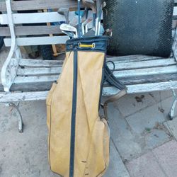 Disposable golf club set