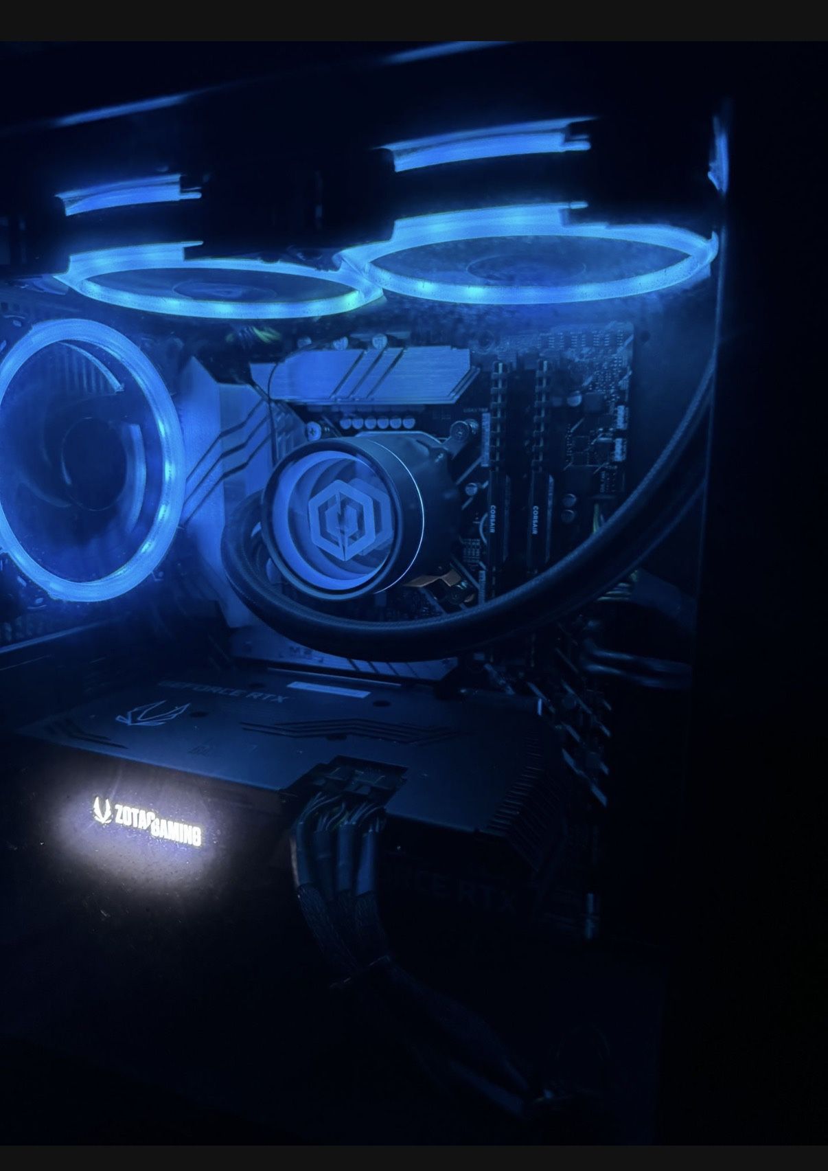 Gaming Desktop Tower Nvidia Intel setup