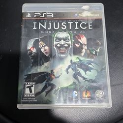 Injustice Gods Among Us PS3