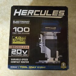 Hercules Variable-Speed Compact Router