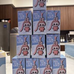 Popmart Labubu “Pin For Love” Plush Pendant Blind Box (N-Z)