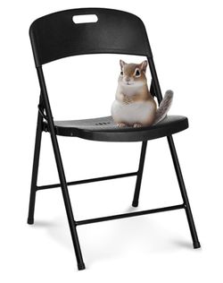 Wholesale Black Plastic Folding Chairs 