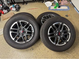 Stock OEM wheels and tire Tacoma TRD Sport