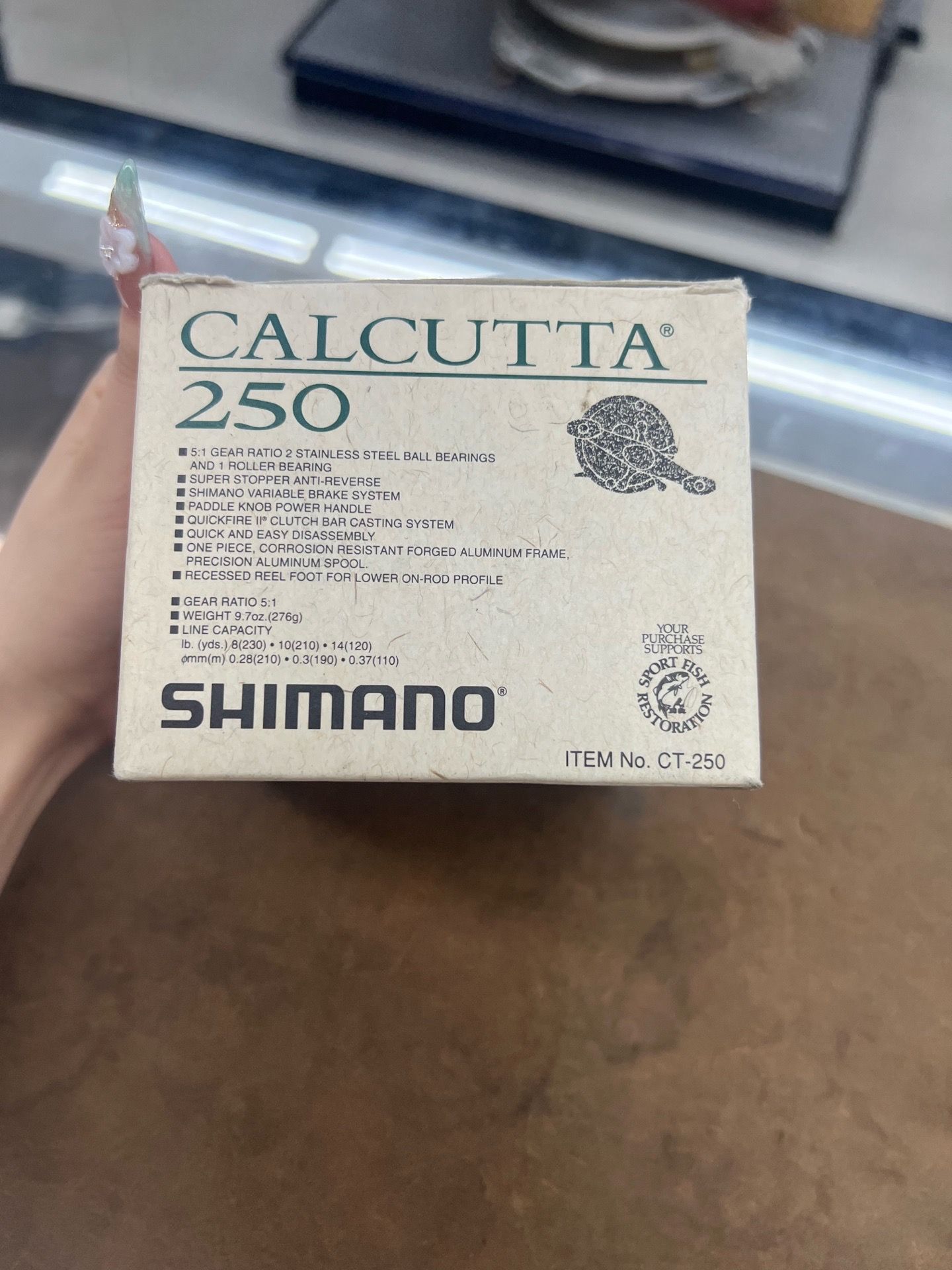 Fishing Reel Shimano Calcutta 250