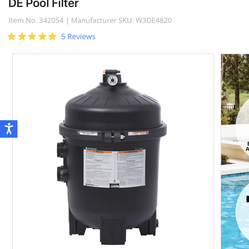 Pool Filter Hayward Pro-Grid 48 sq. ft. DE Filter | W3DE4820