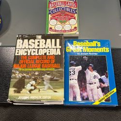Baseball History And Sports Cards Books