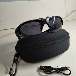 Bluetooth Black Lense Sunglasses