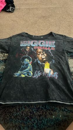 Biggie Smalls Off The Shoulder T Shirt