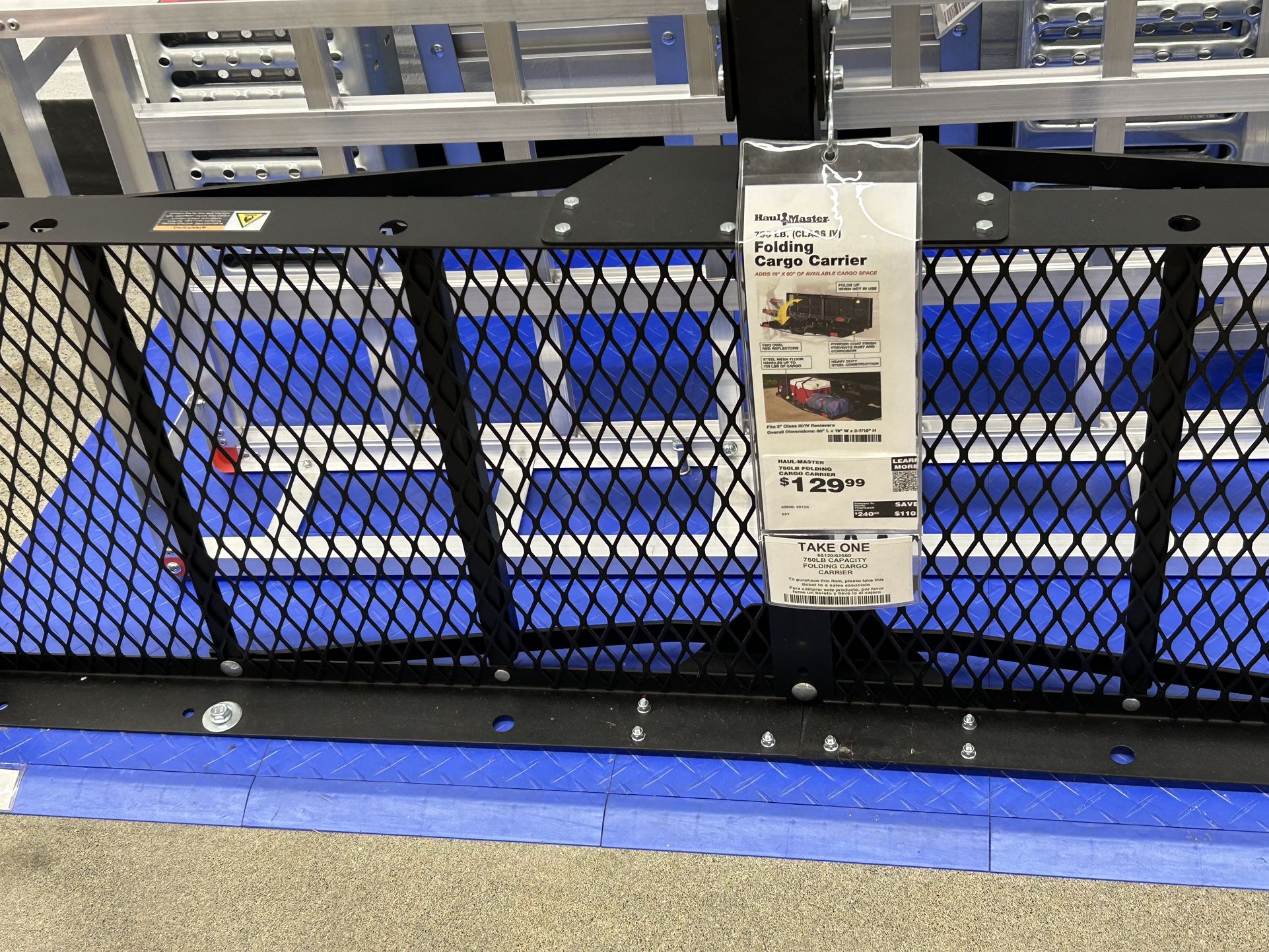 Car, RV Tray Rack