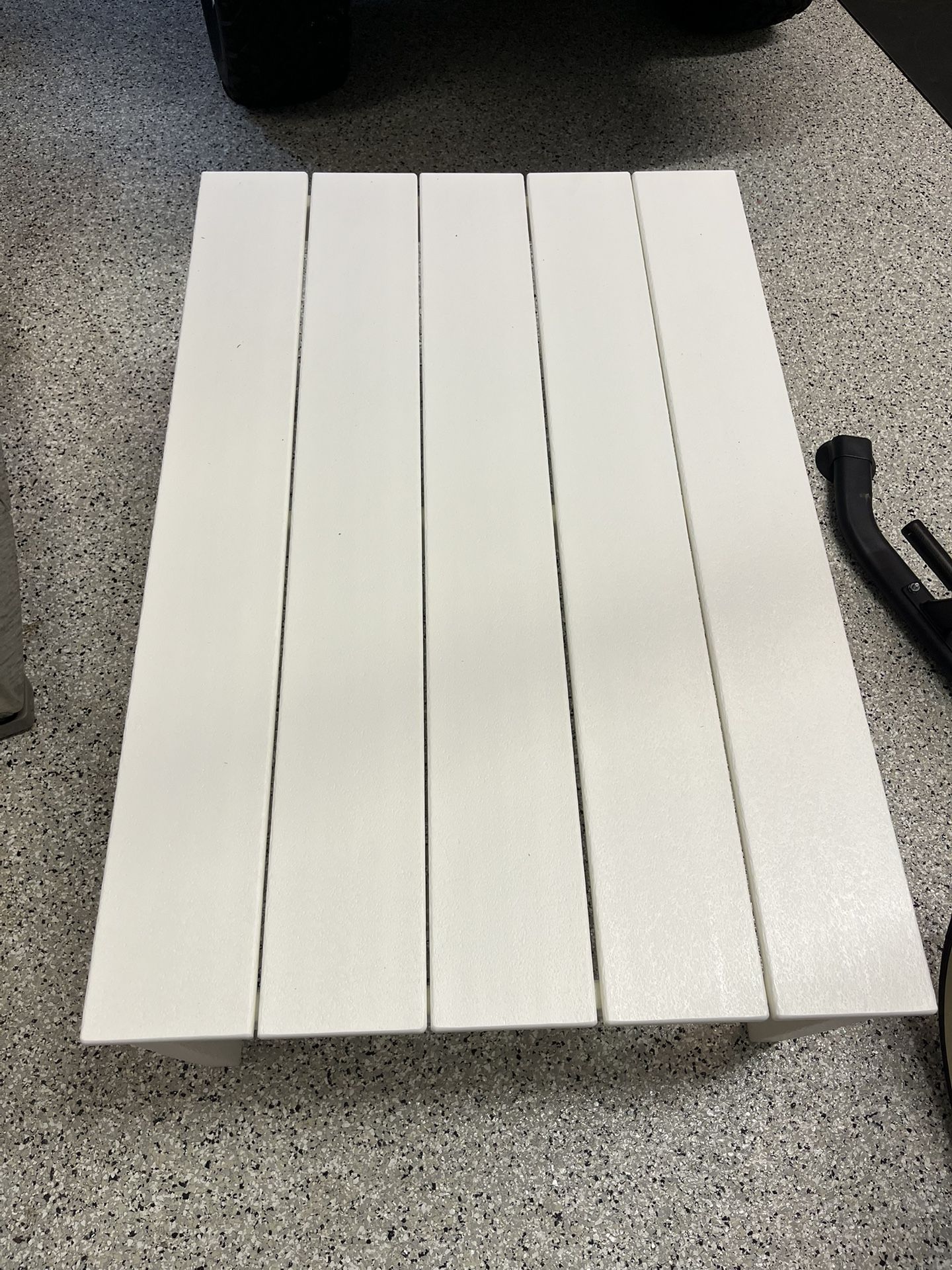 Polywood  White Coffee Table Brand New 