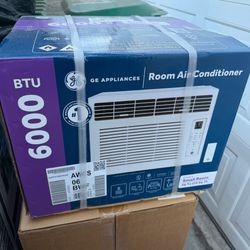 GE Appliances 6000 BTU Electronic Window Air Conditioner Unit
