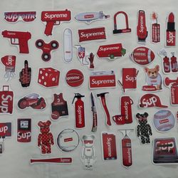 Supreme 50 stickers pack brand new