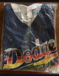 2023 Los Angeles Dodgers LA Pride Night LGBTQ+ Baseball Jersey  Size XL NEW