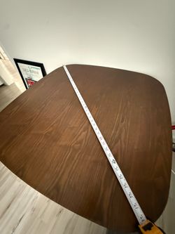 walnut dining/dinner table