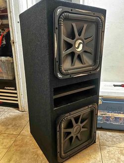 15 Inch  L7 Square Kickers Of 2,000 Watts Each